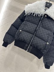 LouisVuitton Feather Collar Puffer Jacket - Image 7