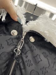 LouisVuitton Feather Collar Puffer Jacket - Image 8