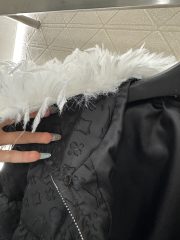 LouisVuitton Feather Collar Puffer Jacket - Image 9