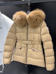 Moncler Boed Hooded Shearling-Trimmed Short Down Jacket - Image 5
