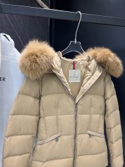 Moncler Boed Hooded Shearling-Trimmed Short Down Jacket - Image 8