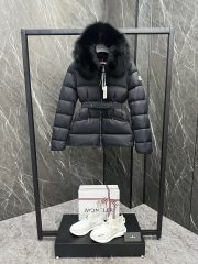 Moncler Boed Hooded Shearling-Trimmed Short Down Jacket - Image 10