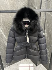 Moncler Boed Hooded Shearling-Trimmed Short Down Jacket - Image 11