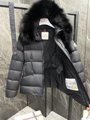 Moncler Boed Hooded Shearling-Trimmed Short Down Jacket - Image 15