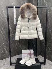 Moncler Boed Hooded Shearling-Trimmed Short Down Jacket - Image 19