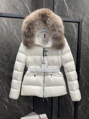 Moncler Boed Hooded Shearling-Trimmed Short Down Jacket - Image 25